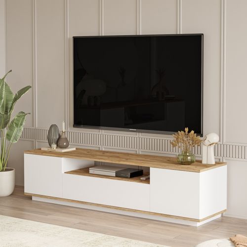 Hanah Home FR7 - AW Atlantic Pine Beli TV sto slika 7