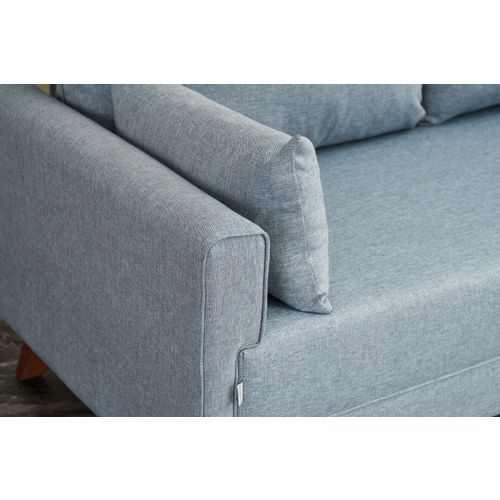 Atelier Del Sofa Dvosjed BELLA plavi, Bella Soft İkili Koltuk - Blue slika 4