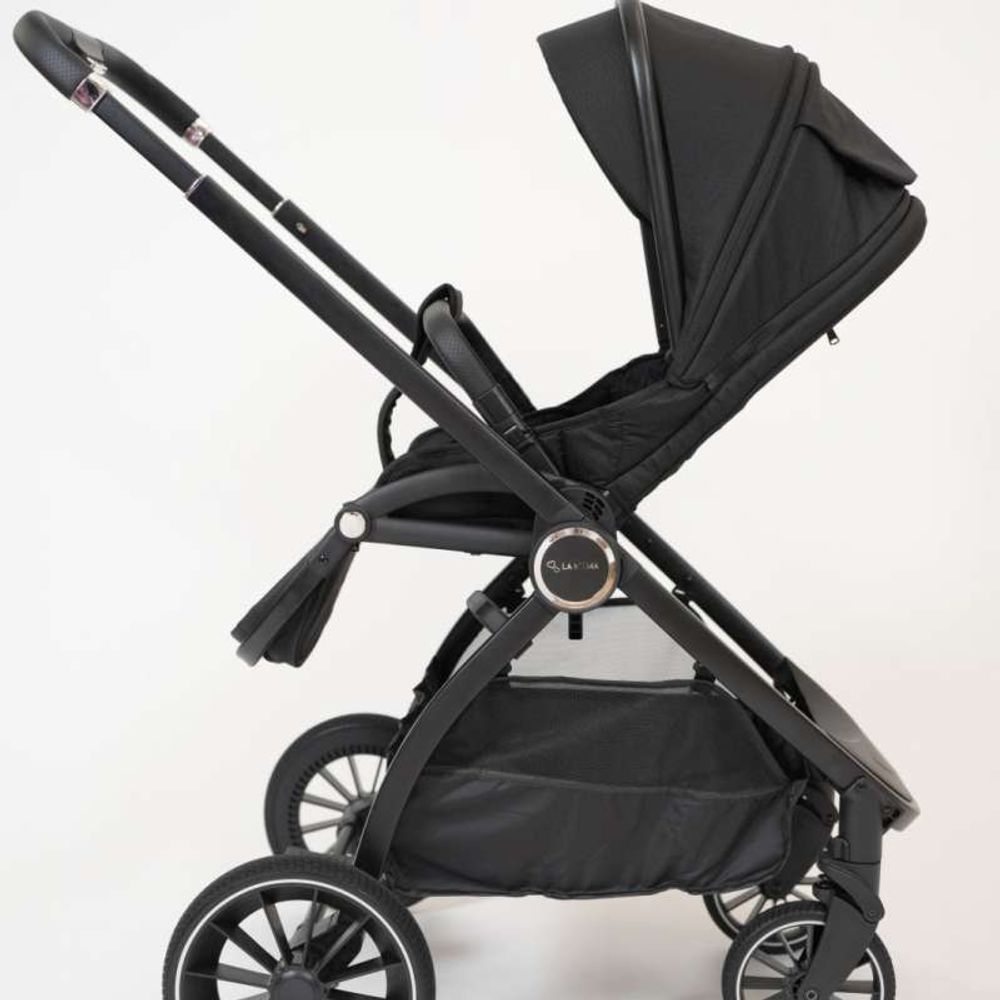 La Mama Kolica za bebe 3U1 Trio, Black slika 3