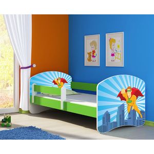 ACMA Dječiji krevet Acma II Green - 140x70cm - Dezen 19