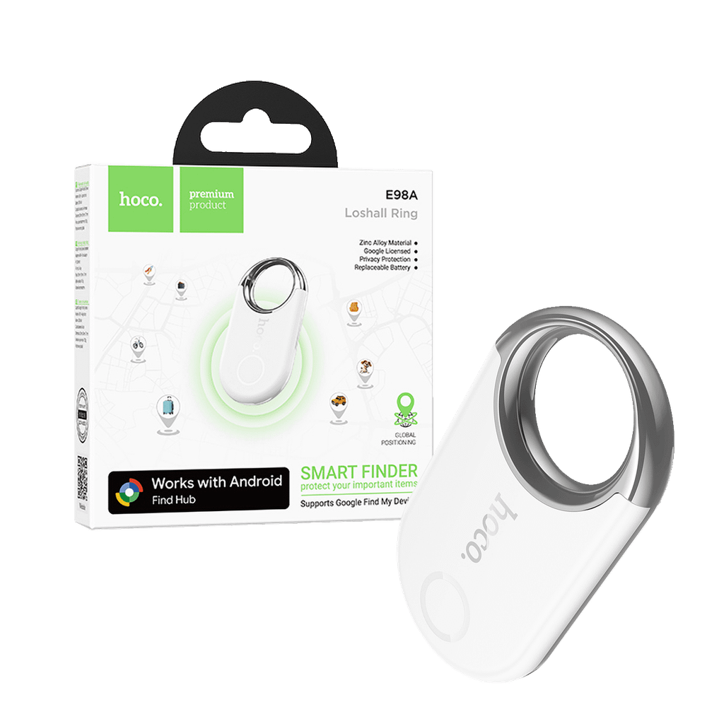 hoco. Inteligentni lokator uređaja / Google Find My Device E98A Starry, White slika 1