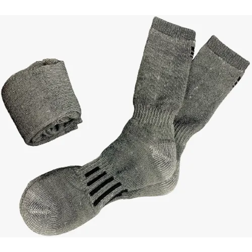 MERINO WOOL Vunene čarape 2/1 sive slika 1