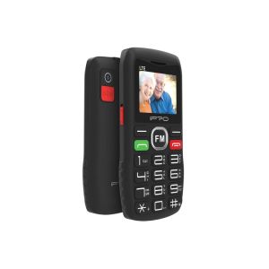 IPRO Senior F188 black Feature mobilni telefon 2G/GSM/1000mAh/32MB/DualSIM/Srpski jezik