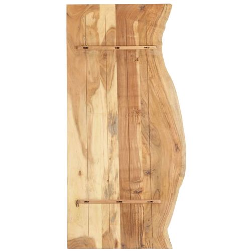 Vrh za kupaonski ormarić od bagremovog drva 140x52x2,5 cm slika 19