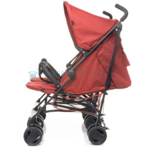 4Baby kolica za blizance Twins - Red slika 4