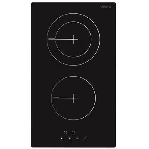 Vivax BH-02TVC Staklokeramička ploča za kuvanje, Širina 30 cm, Crna boja slika 1