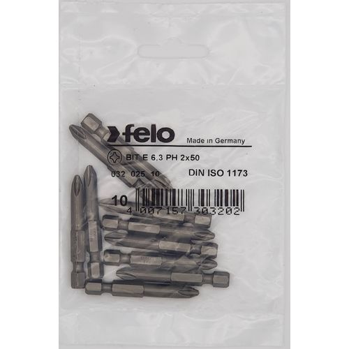 Bit Felo Industrial Phillips PH2 x 50 03202510 slika 2