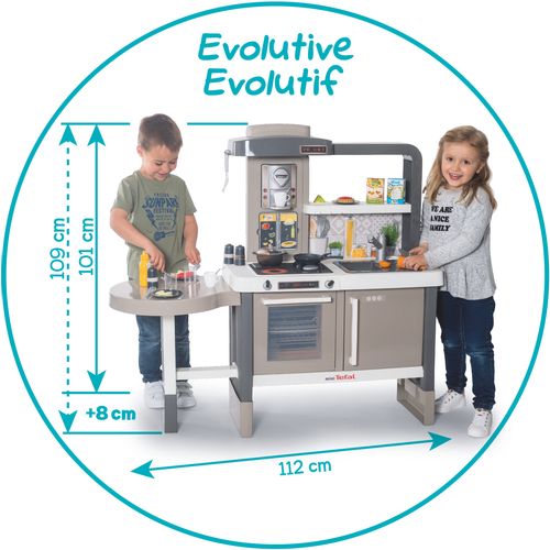 Smoby* kuhinja evolutive tefal 118x44x101 cm slika 2