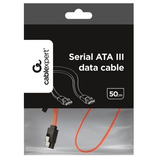 CC-SATAM-DATA Gembird Metal clips, Serial ATA data kabl flat 0.5m A slika 4