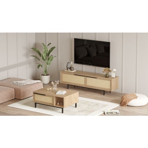 ON19-SU Oak Living Room Furniture Set slika 3