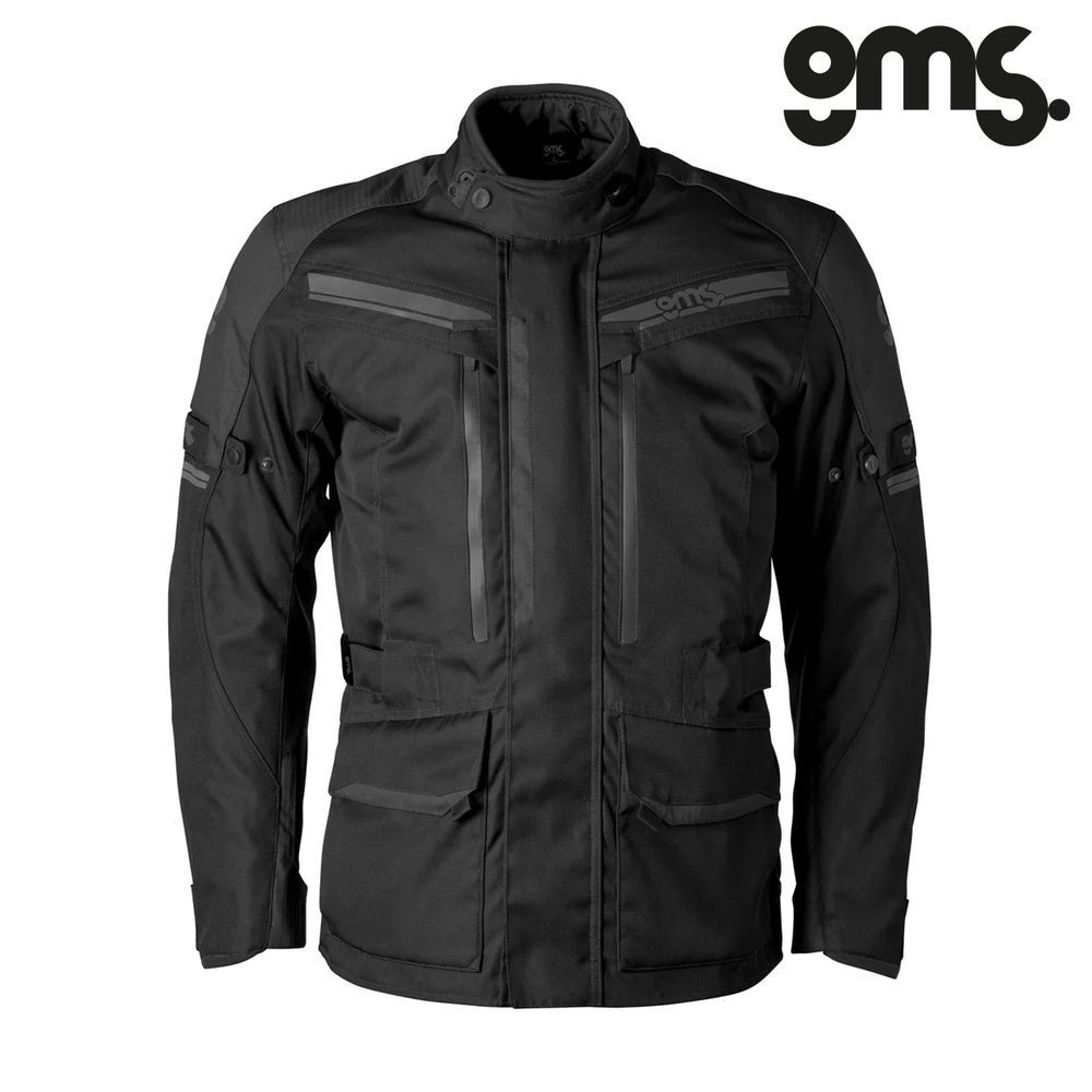 Jakna za motor GMS Gear Neo WP - Crna vel.M slika 1