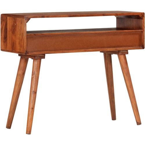 Konzolni stol od masivnog bagremovog drva 90 x 35 x 76 cm slika 5
