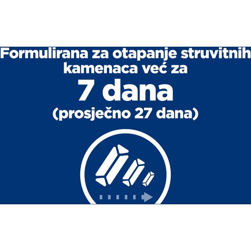 Hill's Prescription Diet c/d Urinary Stress + Metabolic Hrana za Mačke s Piletinom, 8 kg slika 3