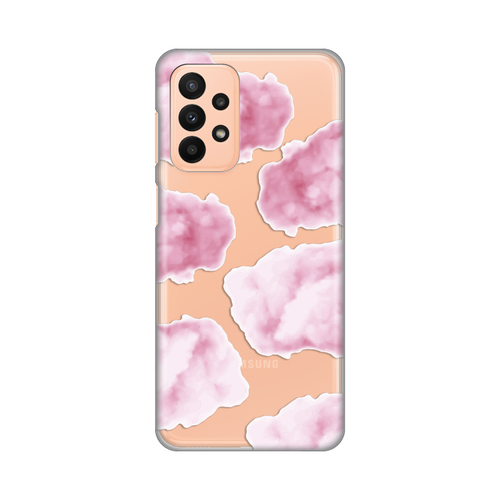 Torbica Silikonska Print Skin za Samsung A235F Galaxy A23 4G/5G Pink Clouds slika 1