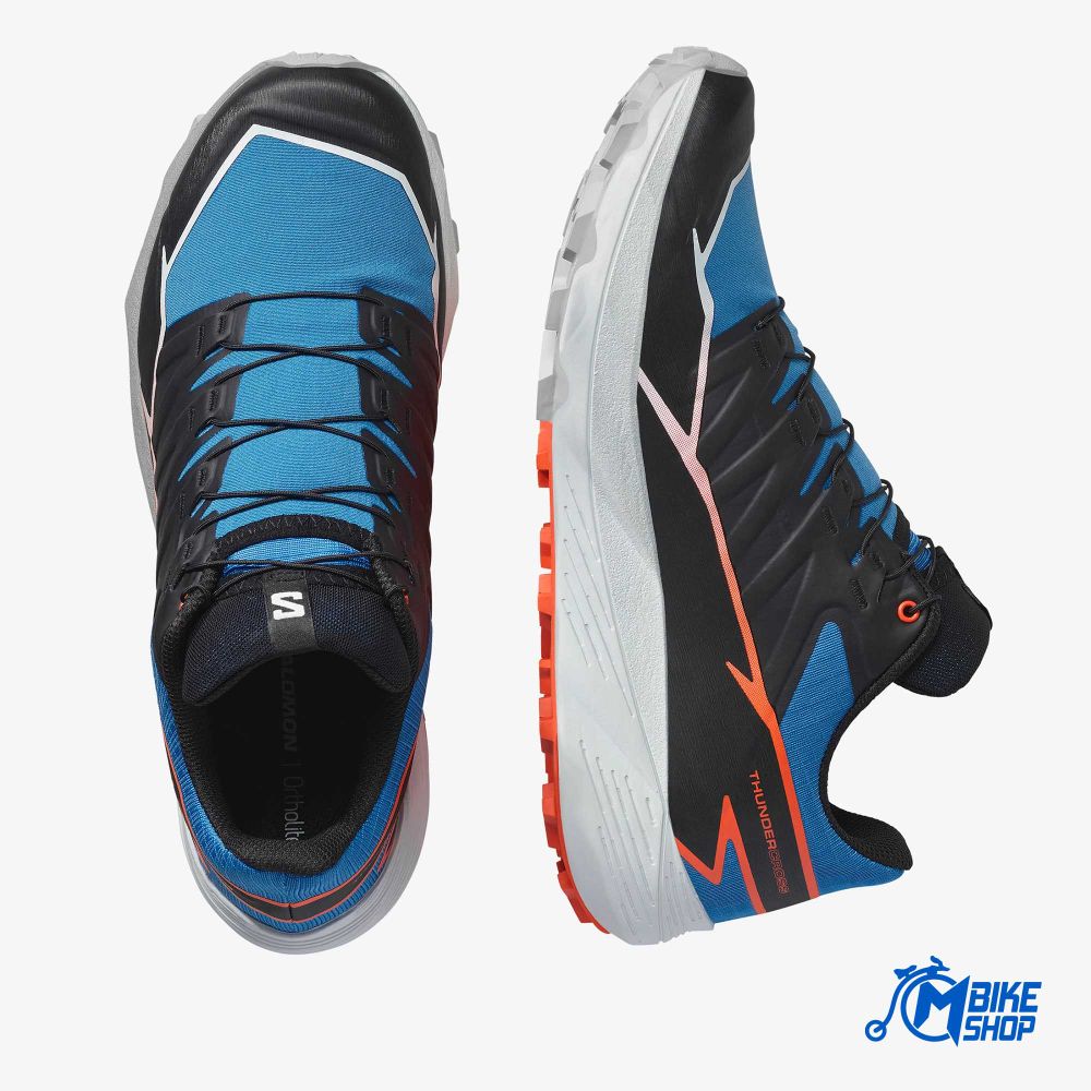 Salomon Muške patike Thundercross, French Blue/Black/Cherry Tomato slika 5