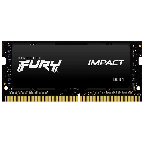 Kingston memorija Fury Impact 16GB (1x16GB), SO-DIMM, DDR4 2666MHz, CL15, KF426S15IB1/16 slika 1