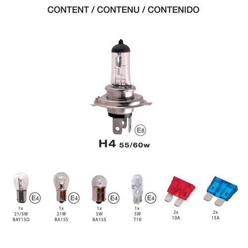 SIJALICA 12V GARNITURA H4 slika 2