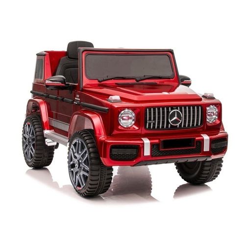 Licencirani auto na akumulator Mercedes G63 BBH-0002 - crveni/lakirani slika 1