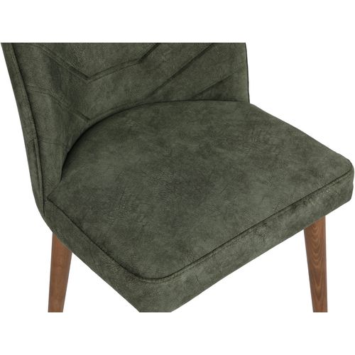 Hanah Home Dallas 558 V4  Walnut
Dark Green Chair Set (4 Pieces) slika 8