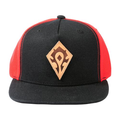 JINX World of Warcraft Horde Kožna Emblem Snapback Kapa slika 2