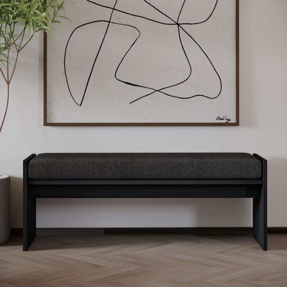 Klupa Pearl - Crno drvo slika 2