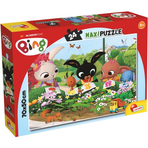 LISCIANI BING maxi puzzle 24 kom, istražujemo prirodu 81219 slika 1