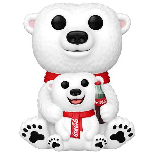 POP figure Coca -Cola Polar Bear with Cub slika 2