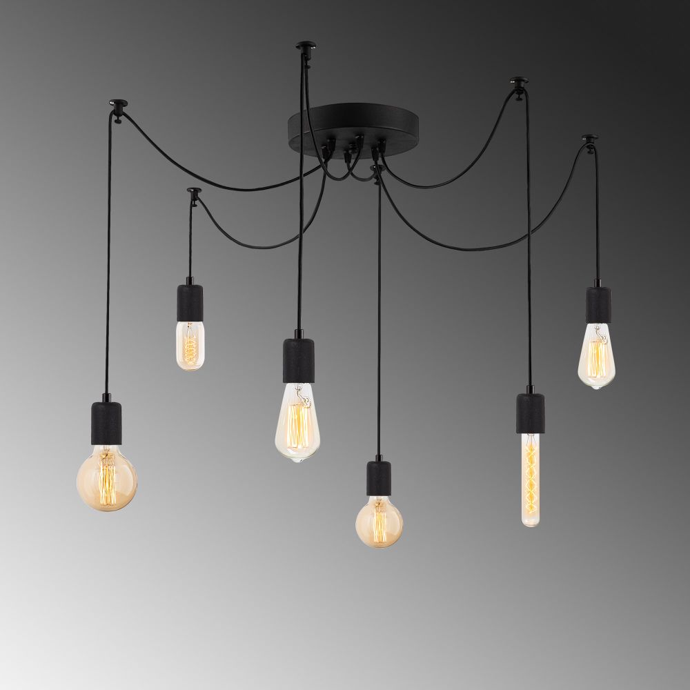 Luster Kabluni - MR - 928 u crnoj boji slika 6
