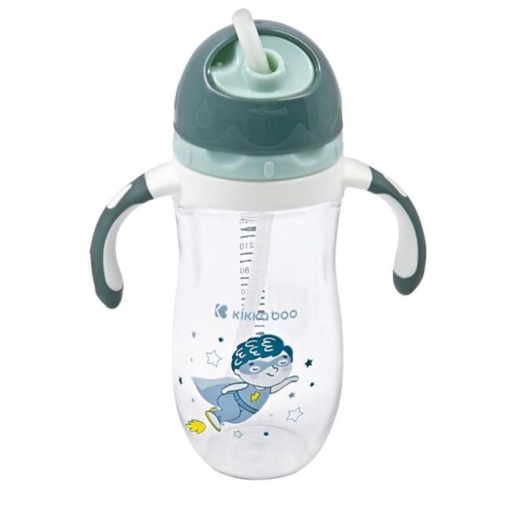 Kikka Boo Tritan Flašica sa slamkom Superboy 300ml slika 2