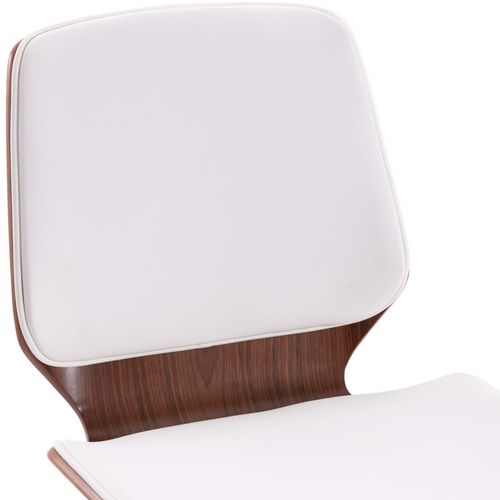 Blagovaonske stolice od umjetne kože 2 kom bijele slika 31