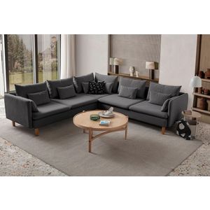 Ugaona Sofa Flexy L - boje: antracit