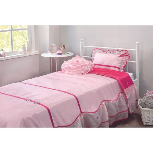 Lady (90-100 Cm) Pink Young Bedspread Set slika 2