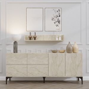 Stella - Travertine Konzola