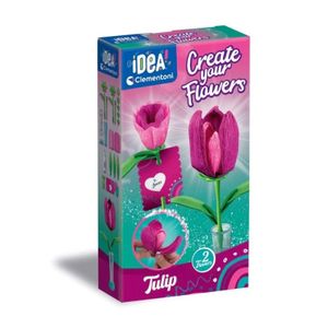 Clementoni CL18878 Idea Create Your Flowers - Tulipan