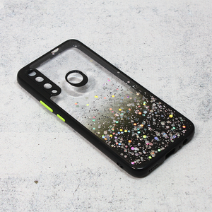 Torbica Frame Glitter za Huawei P Smart Z/Y9 Prime 2019/Honor 9X (EU) crna