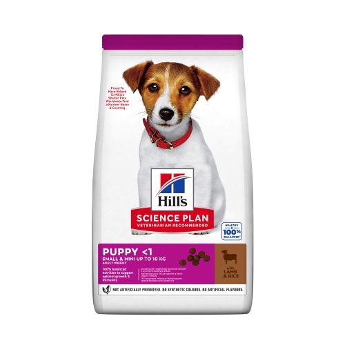 Hill's Science Plan Small & Mini Puppy Hrana za Pse s Janjetinom i Rižom, 1,5 kg slika 7