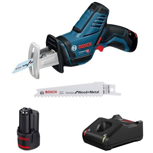 Bosch Akumulatorska univerzalna testera-recipro GSA 12V-14, 12V 2,0 Ah + GAL 12V-40, 0615990M3Z slika 1