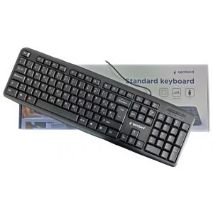 KB-U-103-YU ** Gembird Standardna tastatura SRB (YU) layout black USB (404)