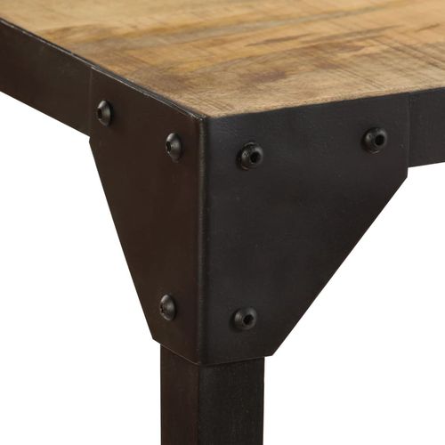 Blagovaonski stol od masivnog drva manga 140 x 140 x 76 cm slika 28