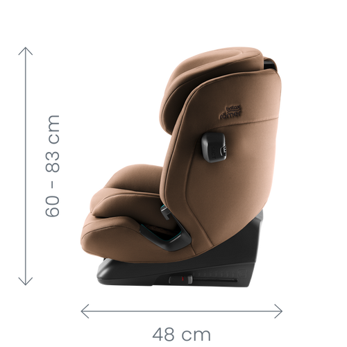 Britax Romer Autosjedalica Advansafix Pro i-Size, Grupa 1, 2, 3 (9-36 kg) (76-150 cm) - Soft Taupe (Lux collection) slika 8