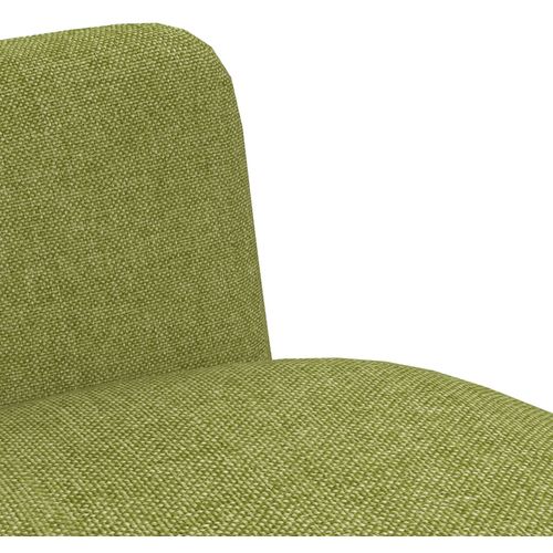 Blagovaonske stolice od tkanine 6 kom zelene slika 10