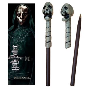 Harry Potter Death Eater Skull kemijska u obliku štapića i bookmark