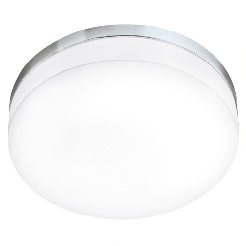 Eglo Lora plafonjera/1, Led, 24w, 2100lm, ip44, prom 420, krom/bijela  slika 1