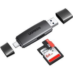 Ugreen USB 3.0 + USB-C OTG čitač kartica