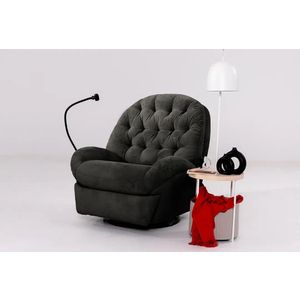 Električni Relax Fotelja Dream - Crna