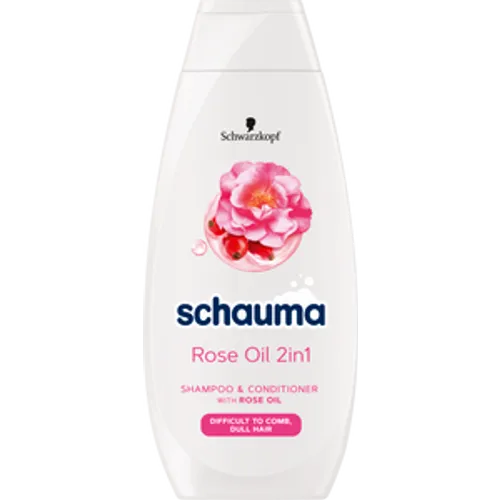 Schauma šampon 2u1 rose oil 400ml slika 1