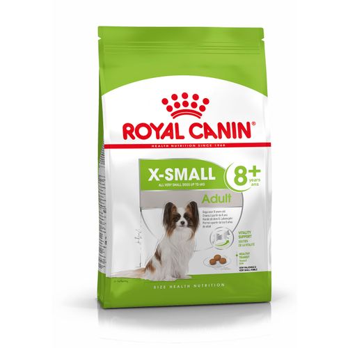 ROYAL CANIN SHN Extra Small Adult 8+, potpuna hrana za odrasle pse jako malih pasmina (do 4 kg) starije od 8 godina, 1,5 kg slika 1