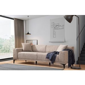 Atelier Del Sofa Petra 3 - Fawn Fawn 3-Seat Sofa