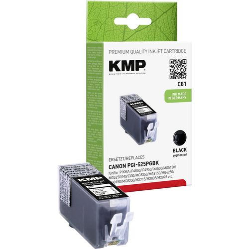 KMP tinta zamijenjen Canon PGI-525 kompatibilan  crn C81 1513,0001 slika 2