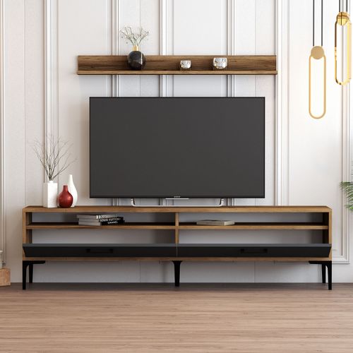 Woody Fashion TV jedinica, Istanbul - Walnut, Anthracite slika 3